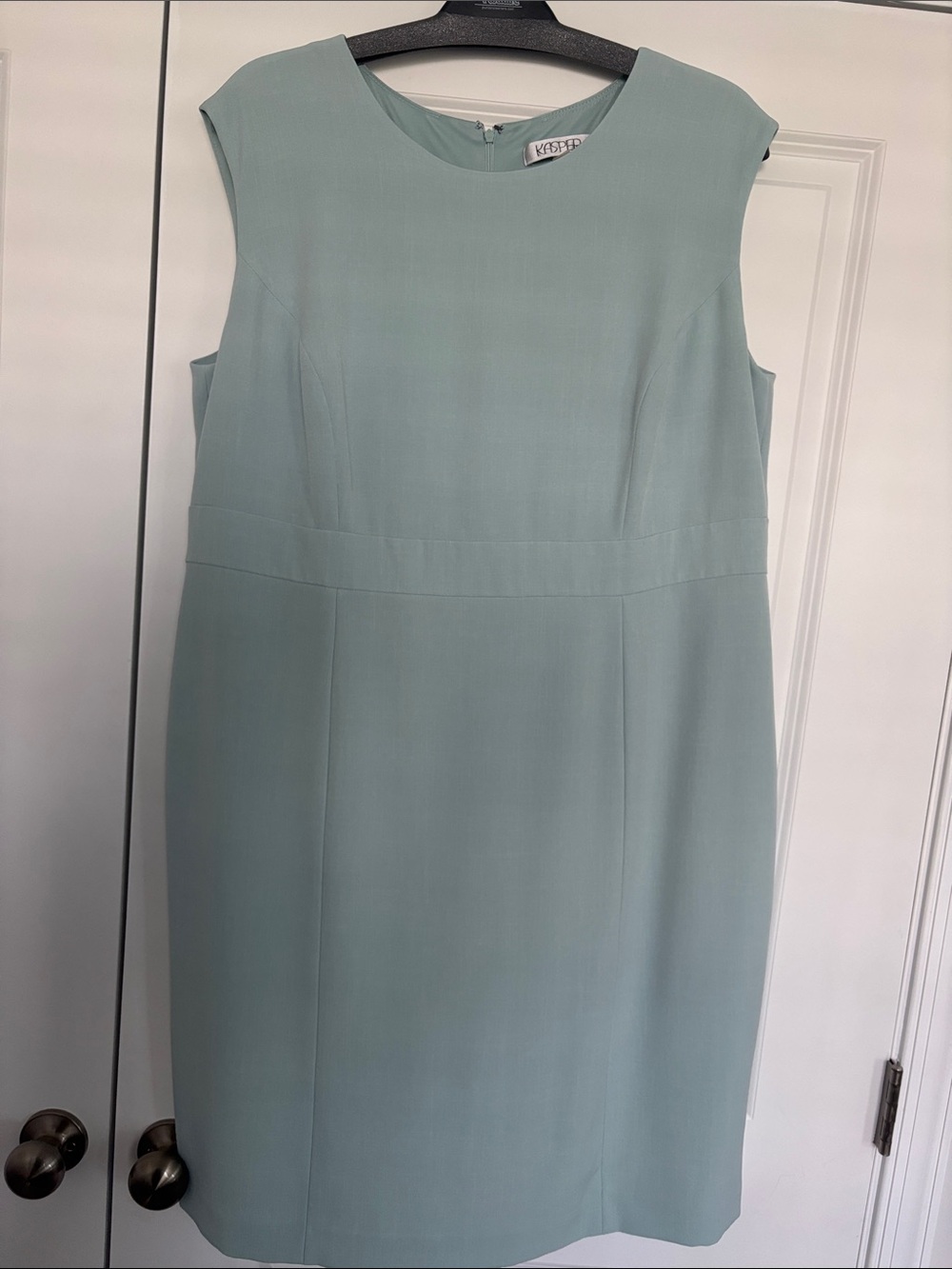 Kasper Light Mint Sheath Dress